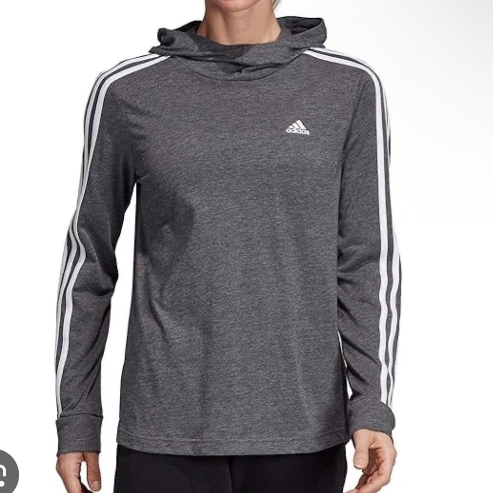 Adidas lightweight hooded top